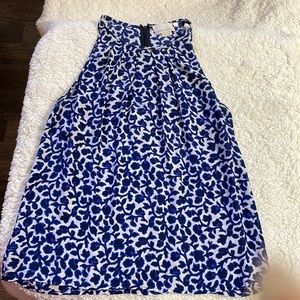 Cynthia Rowley silk sleeveless blouse.